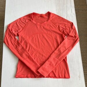 lululemon Women's Coral Long Sleeve Top